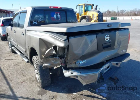 2008 Nissan Titan Se из США, поврежденный, VIN 1N6BA07D68N311118